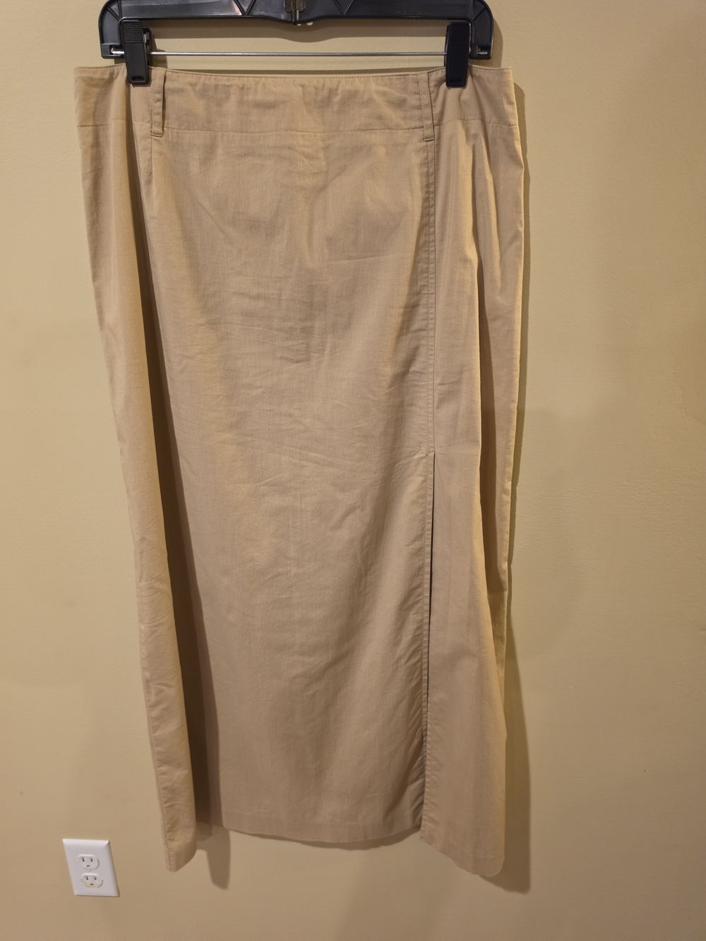 Women's Beige Maxi Skirt